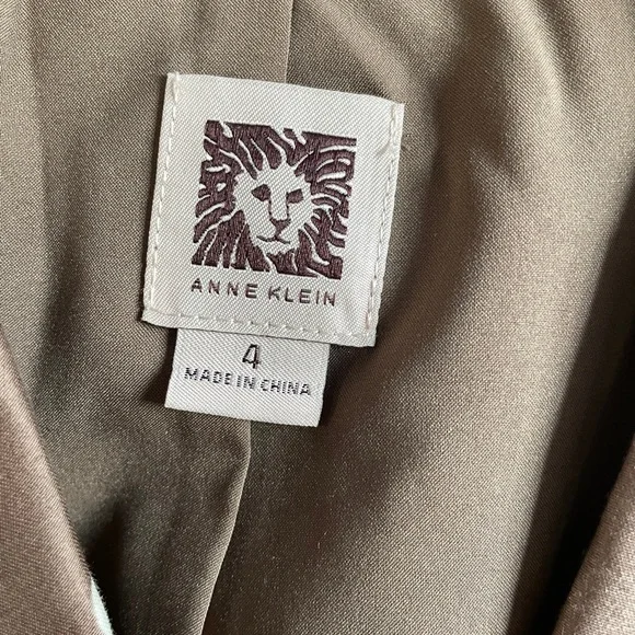 Anne Klein Dress Brown & White Polka Dot Cotton
Summer Dress Size 4 ( S ) - Picture 5 of 8